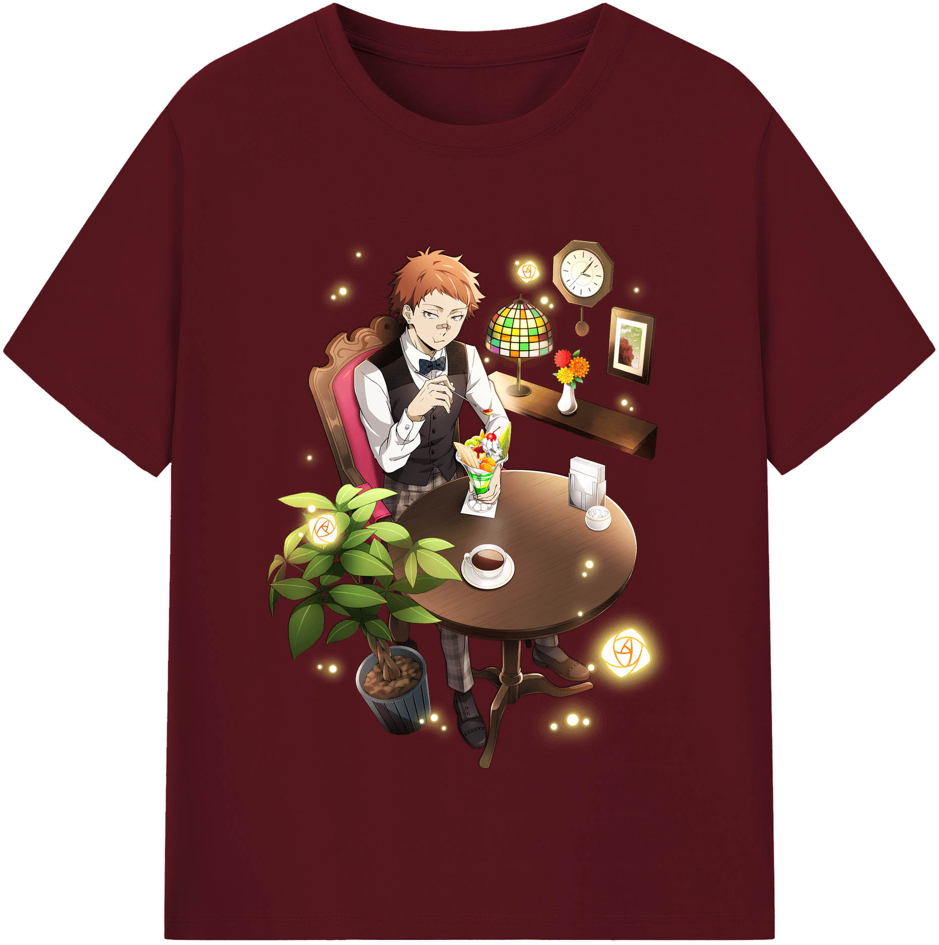 （画像用） 文豪ストレイドッグス Bungo Stray Dogs 綿100％半袖Tシャツ（フロントプリント）